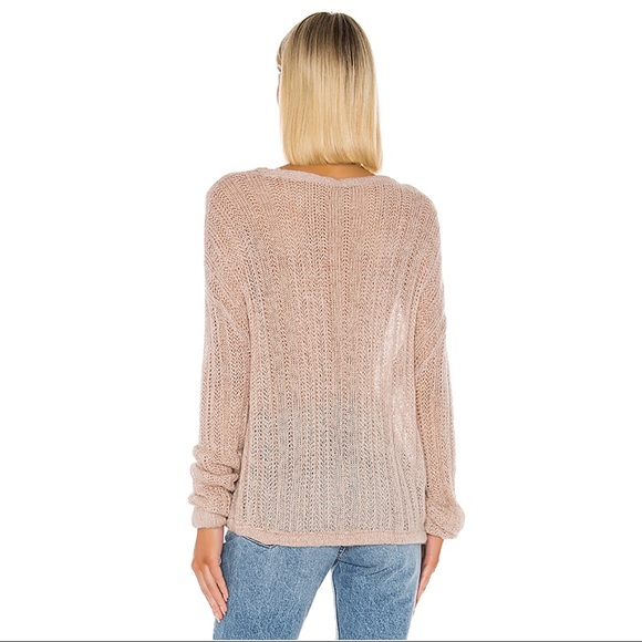 Free People Angel Soft Pullover in Neutral - Picture 4 of 4
